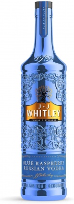 JJ Whitley Blue Raspberry Vodka 70cl